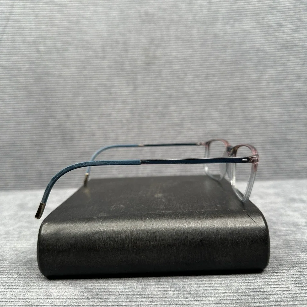 Silhouette SPX Y2K 2934 Blue Purple Gradient Rectangular Eyeglass Frames 56-16